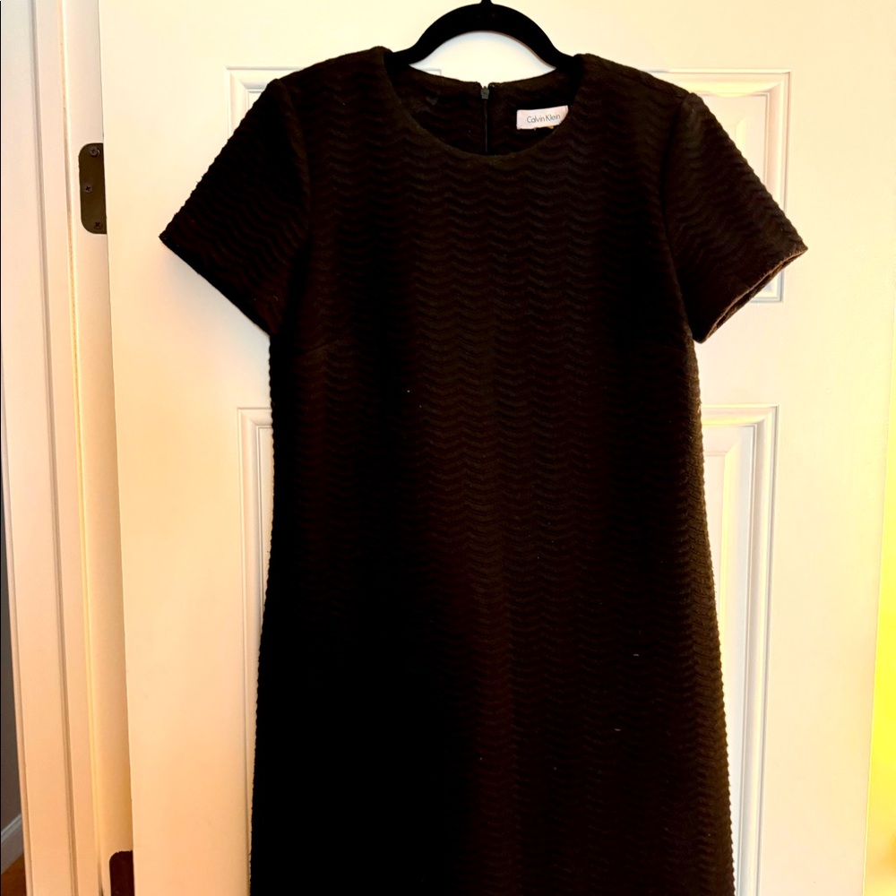 Black work dress